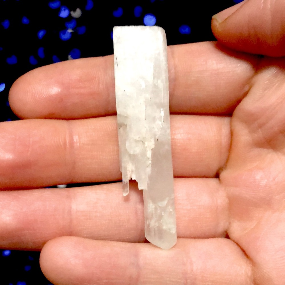 White Kunzite Pendant